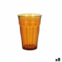 Set de Verres Duralex Picardie Ambre 6 Pièces 360 ml (8 Unités)