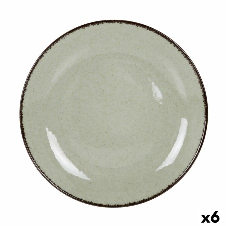 Assiette plate Santa Clara Salvora Vert Ø 27 cm (6 Unités)