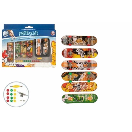 Set de planche à roulettes pour les doigts Colorbaby 10 x 3 cm 24 Pièces