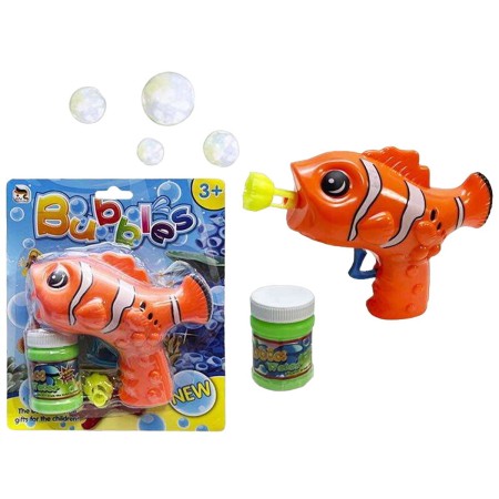 Jeu de Bulles de Savon Poisson 18 x 21,6 x 6 cm