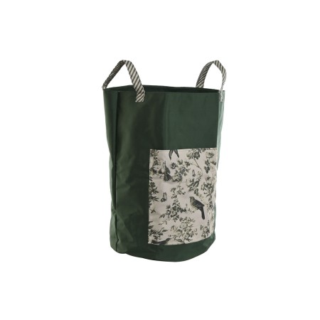 Bolsa Home ESPRIT Blanco Verde Algodón 40 x 40 x 60 cm