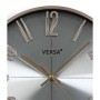 Horloge Murale Versa Argenté Plastique Quartz 4,3 x 30 x 30 cm