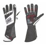 Gants de conduite pour hommes OMP KS-1R Blanc/Noir L