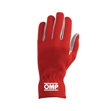 Guantes de Hombre para Conducir OMP Rally Rojo Azul L