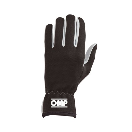 Guantes de Hombre para Conducir OMP Rally Negro L