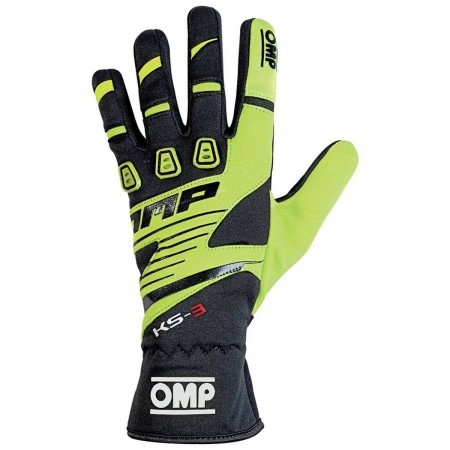 Guantes de Karting para Niño OMP KS-3 Amarillo/Negro 6