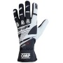 Gants de karting OMP KS-3 Blanc/Noir Noir/Blanc M