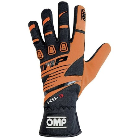 Guantes de Karting OMP KS-3 Naranja/Negro Negro/Naranja L