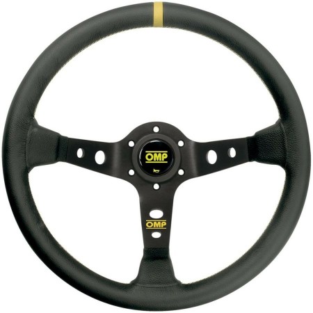Volante Racing OMP OD/1956/N Ø 35 cm Negro/Amarillo Negro