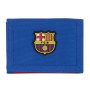 Portefeuille F.C. Barcelona Bleu Bordeaux 12.5 x 9.5 x 1 cm