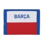 Cartera F.C. Barcelona Azul Granate 12.5 x 9.5 x 1 cm