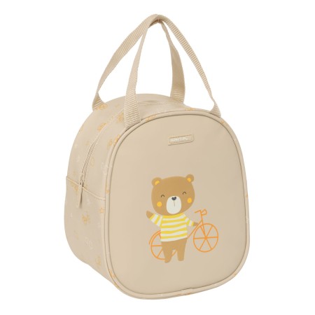 Sac glacière goûter Safta Beige 19 x 22 x 14 cm