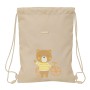 Bolsa Mochila con Cuerdas Safta Osito Beige 26 x 34 x 1 cm