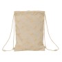 Bolsa Mochila con Cuerdas Safta Osito Beige 26 x 34 x 1 cm