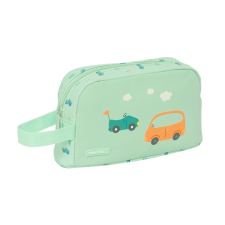 Sac glacière goûter Safta Voitures Vert 21.5 x 12 x 6.5 cm