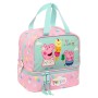 Sac glacière goûter Peppa Pig Ice cream Rose Menthe 20 x 20 x 15 cm