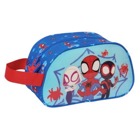 Neceser Escolar Spidey Rojo Azul 26 x 15 x 12 cm