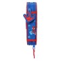 Plumier Doble Spidey Rojo Azul 12.5 x 19.5 x 4 cm (28 piezas)