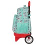 Mochila Escolar con Ruedas Hello Kitty Sea lovers Turquesa 33 X 45 X 22 cm