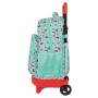 Cartable à roulettes Hello Kitty Sea lovers Turquoise 33 X 45 X 22 cm