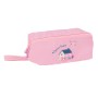 Estuche Escolar Glow Lab Sweet home Rosa 22 x 10 x 10 cm