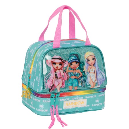 Sac à goûter Rainbow High Paradise Turquoise 20 x 20 x 15 cm