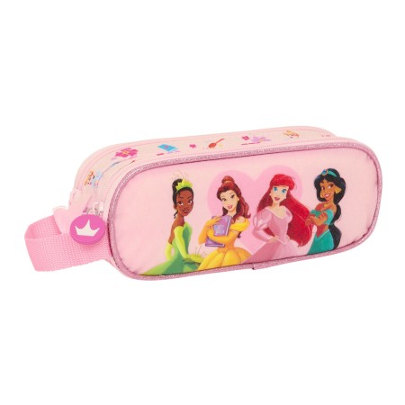 Portatodo Doble Princesses Disney Summer adventures Rosa 21 x 8 x 6 cm