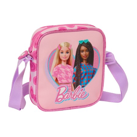 Bolso Bandolera Barbie Love Rosa 16 x 18 x 4 cm