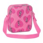 Bolso Bandolera Minnie Mouse Loving Rosa 16 x 18 x 4 cm