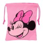 Portameriendas Minnie Mouse Loving 20 x 25 x 1 cm Saco Rosa