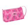 Trousse Scolaire avec Accessoires Minnie Mouse Loving Rose 20 x 11 x 8.5 cm (32 Pièces)