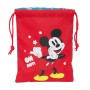 Portameriendas Mickey Mouse Clubhouse Fantastic 20 x 25 x 1 cm Saco Azul Rojo