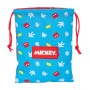 Portameriendas Mickey Mouse Clubhouse Fantastic 20 x 25 x 1 cm Saco Azul Rojo