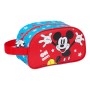 Neceser Escolar Mickey Mouse Clubhouse Fantastic Azul Rojo 26 x 15 x 12 cm