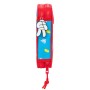 Plumier double Mickey Mouse Clubhouse Fantastic Bleu Rouge 12.5 x 19.5 x 4 cm (28 Pièces)