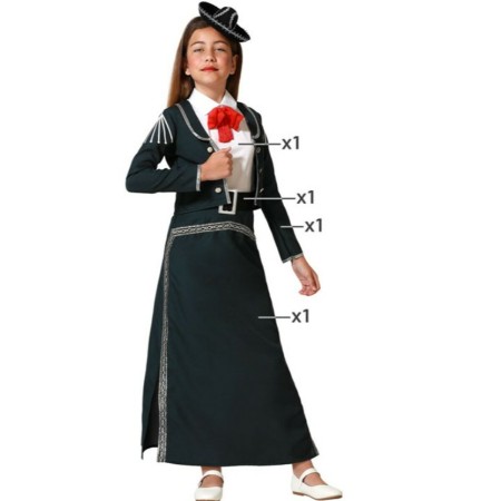 Déguisement Mariachi Fille