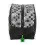 Neceser Escolar Minecraft Negro Verde Gris 26 x 15 x 12 cm