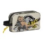 Sac glacière goûter Jurassic World Warning Gris 21.5 x 12 x 6.5 cm