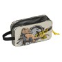 Sac glacière goûter Jurassic World Warning Gris 21.5 x 12 x 6.5 cm