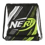 Sac à dos serré par des ficelles Nerf Get ready Noir 35 x 40 x 1 cm