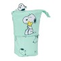 Estuche Cubilete Snoopy Groovy Verde 8 x 19 x 6 cm