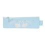 Estuche Escolar Glow Lab Cisnes Azul 20 x 6 x 1 cm