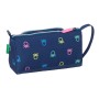Estuche Escolar Benetton Cool Azul marino 20 x 11 x 8.5 cm
