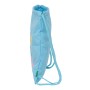 Sac à dos serré par des ficelles Benetton Spring Bleu ciel 35 x 40 x 1 cm