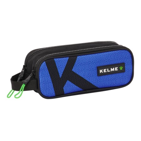 Portatodo Doble Kelme Royal Azul Negro 21 x 8 x 6 cm