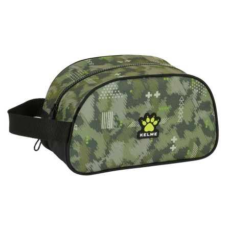 Trousse de Toilette Kelme Travel Noir Vert 26 x 15 x 12 cm