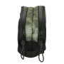 Trousse Fourre-Tout Double Kelme Travel Noir Vert 21 x 8 x 6 cm