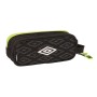 Portatodo Doble Umbro Lima Negro 21 x 8 x 6 cm