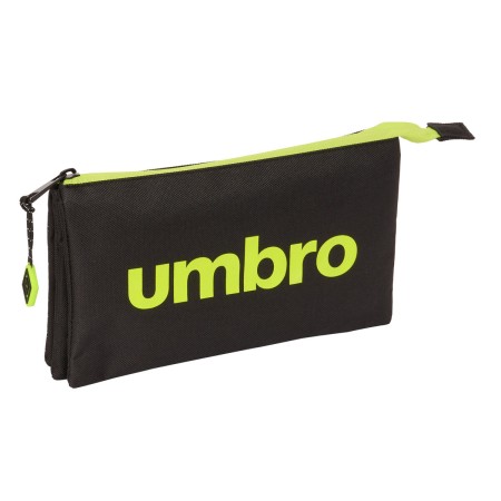 Trousse Fourre-Tout Triple Umbro Lima Noir 22 x 12 x 3 cm