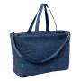 Bolso Benetton Denim Azul 40 x 31 x 17 cm